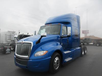 International LT Sleeper Semi Truck - 73" Raised Roof Sleeper, Cummins 450HP, 12 Speed Endurant Automatic