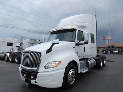 International LT Sleeper Semi Truck - 48" Mid Roof Sleeper, Cummins 455HP, 12 Speed Endurant Automatic