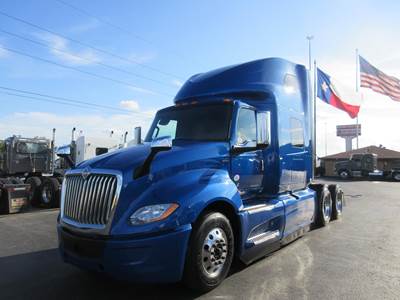 International LT Sleeper Semi Truck - 73" Raised Roof Sleeper, Cummins 450HP, 12 Speed Endurant Automatic