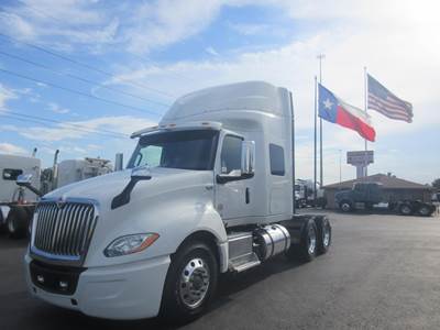 International LT Sleeper Semi Truck - 48" Mid Roof Sleeper, Cummins 455HP, 12 Speed Endurant Automatic