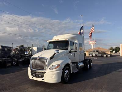 International LT Sleeper Semi Truck - 48" Mid Roof Sleeper, Cummins 455HP, 12 Speed Endurant Automatic