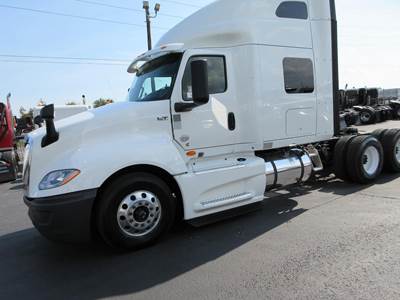 International LT Sleeper Semi Truck - 73" Raised Roof Sleeper, Cummins 450HP, 10 Speed Automatic