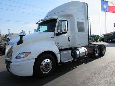 International LT Sleeper Semi Truck - 56" Mid Roof Sleeper, Cummins 455HP, 12 Speed Endurant Automatic