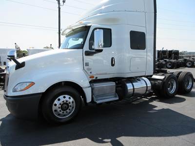 International LT Sleeper Semi Truck - 56" Mid Roof Sleeper, Cummins 455HP, 12 Speed Endurant Automatic