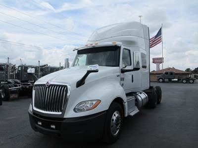 International LT Sleeper Semi Truck - 56" Mid Roof Sleeper, Cummins 455HP, 12 Speed Endurant Automatic