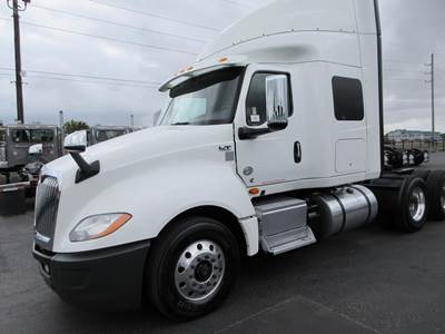 International LT Sleeper Semi Truck - 56" Mid Roof Sleeper, Cummins 455HP, 12 Speed Endurant Automatic