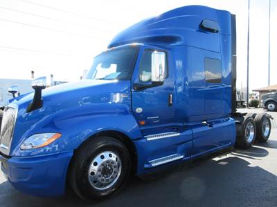 International LT Sleeper Semi Truck - 73" Raised Roof Sleeper, Cummins 450HP, 12 Speed Automatic