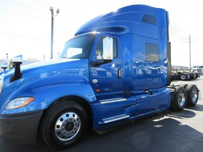 International LT Sleeper Semi Truck - 73" Raised Roof Sleeper, Cummins 450HP, 12 Speed Endurant Automatic