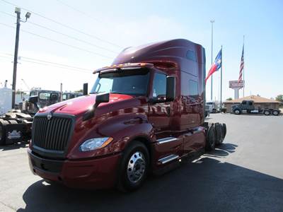 International LT Sleeper Semi Truck - 73" Raised Roof Sleeper, Cummins 450HP, 12 Speed Endurant Automatic