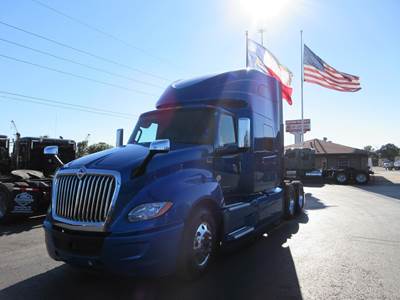 International LT Sleeper Semi Truck - 73" Raised Roof Sleeper, Cummins 455HP, 12 Speed Endurant Automatic