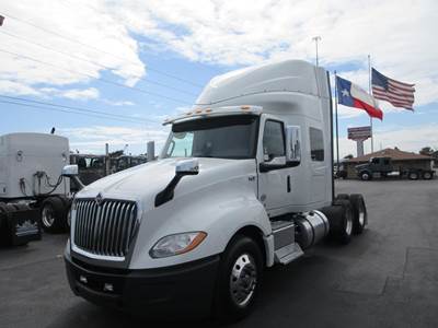 International LT Sleeper Semi Truck - 56" Mid Roof Sleeper, Cummins 455HP, 12 Speed Endurant Automatic
