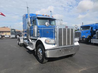 Peterbilt 389 Sleeper Semi Truck - 63" Mid Roof Sleeper, Cummins 450HP, 10 Speed Smart Advantage Automatic