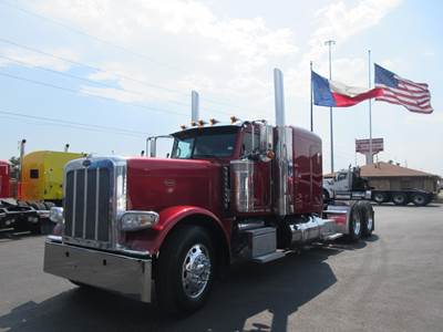 Peterbilt 389 Sleeper Semi Truck - 63" Flat Top Sleeper, Cummins 565HP, 18 Speed Manual