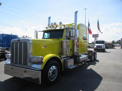 Peterbilt 389 Sleeper Semi Truck - 72" Mid Roof Sleeper, Cummins 565HP, 18 Speed Manual