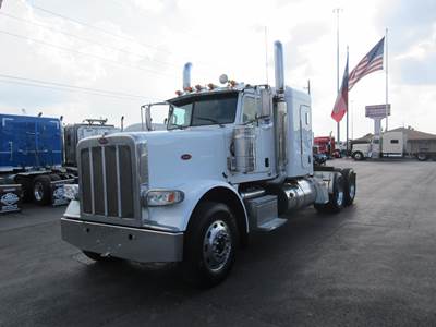 Peterbilt 389 Sleeper Semi Truck - 48" Flat Top Sleeper, Cummins 485HP, 10 Speed Manual