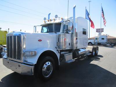 Peterbilt 389 Sleeper Semi Truck - 68" Mid Roof Sleeper, Cummins 500HP, 13 Speed Manual
