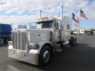 Peterbilt 389 Sleeper Semi Truck - 72" Mid Roof Sleeper, Cummins 565HP, 18 Speed Manual