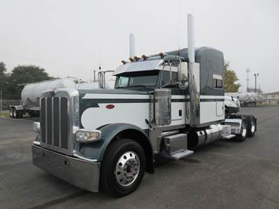 Peterbilt 389 Sleeper Semi Truck - 72" Mid Roof Sleeper, Cummins 565HP, 18 Speed Manual