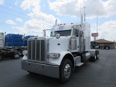 Peterbilt 389 Sleeper Semi Truck - 63" Mid Roof Sleeper, Cummins 450HP, 10 Speed Smart Advantage Automatic