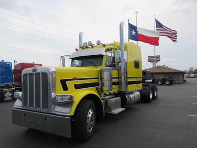 Peterbilt 389 Sleeper Semi Truck - 72" Mid Roof Sleeper, Cummins 565HP, 18 Speed Manual