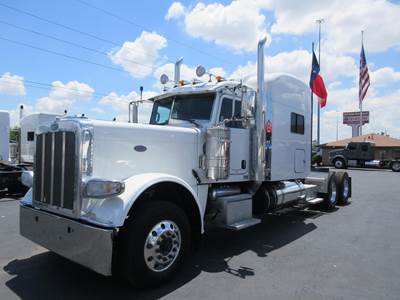 Peterbilt 389 Sleeper Semi Truck - 72" Mid Roof Sleeper, Cummins 500HP, 13 Speed Manual