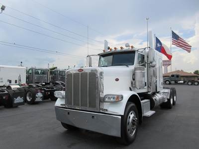 Peterbilt 389 Sleeper Semi Truck - 60" Flat Top Sleeper, Cummins 500HP, 13 Speed Manual