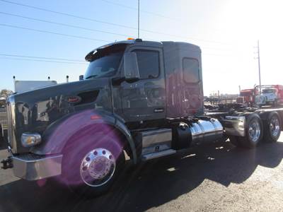 Peterbilt 567 Sleeper Semi Truck - 36" Mid Roof Sleeper, Cummins 450HP, 13 Speed Manual