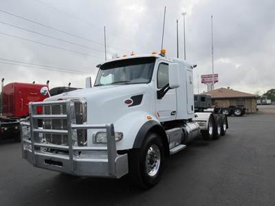 Peterbilt 567 Tri Axle Sleeper Semi Truck - 48" Mid Roof Sleeper, Cummins, Automatic