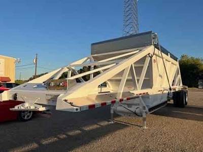 CPS 40 STEEL FIXED CLOSED TANDEM BOTTOM DUMP Belly Dump Trailer