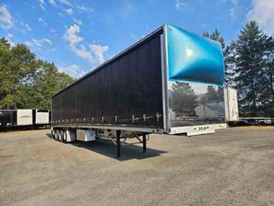 WILSON 53 ALUMINUM 4 AXLE CURTAIN SIDE Curtain Side Trailer