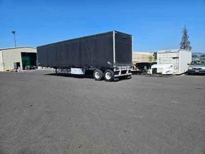 WILSON 45 ALUMINUM FIXED CLOSED TANDEM ROLLING TARP Curtain Side Trailer