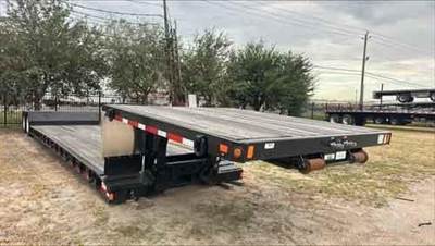 Fontaine 48 STEEL FIXED CLOSED TA0NDEM 40 TON DOUBLE DROP Double Drop Trailer