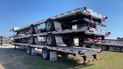 Doonan 53x102 Combination Drop Deck Trailer - Sliding Spread Axle