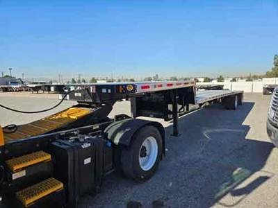 Fontaine 48x102 Combination Drop Deck Trailer - Air Ride, Sliding Axle