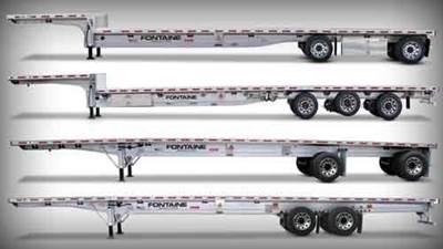 Fontaine 53x102 Aluminum Drop Deck Trailer
