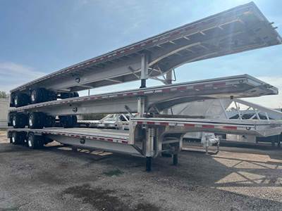 MAC 53x102 Aluminum Drop Deck Trailer - Air Ride