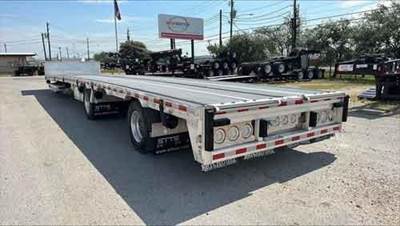 Reitnouer 53 ALUMINUM REAR AXLE SLIDE DROP DECK Drop Deck Trailer