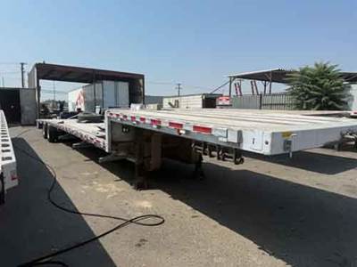 Reitnouer 53 ALUMINUM REAR AXLE SLIDE DROP DECK Drop Deck Trailer