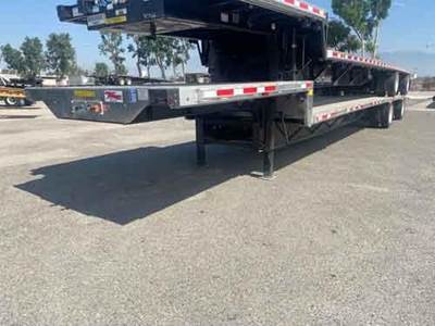 Transcraft 48 STEEL SPREAD AXLE DROP DECK Drop Deck Trailer