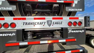 Transcraft 48x102 Combination Drop Deck Trailer - Air Ride, Fixed Spread Axle