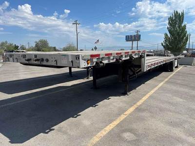 WILSON 48 COMBO SPREAD AXLE Drop Deck Trailer