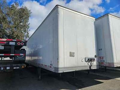 Hyundai 53 ft Dry Van Trailer - Swing Door, Air Ride, Sliding Axle