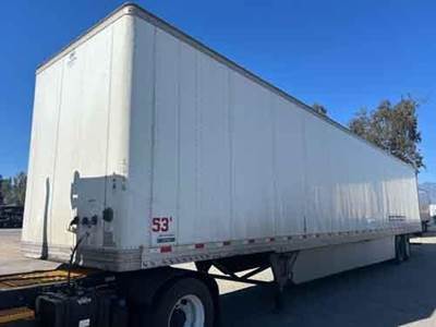 Hyundai 53 ft Dry Van Trailer - Swing Door, Air Ride, Sliding Axle