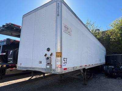 Vanguard 53 ft Dry Van Trailer - Swing Door, Spring