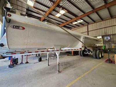 Manac 34 STEEL FIXED CLOSED TANDEM END DUMP End Dump Trailer