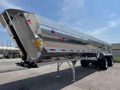 Travis 39 ALUMINUM SPREAD AXLE (SET TO REAR) 1/2 ROUND EN End Dump Trailer