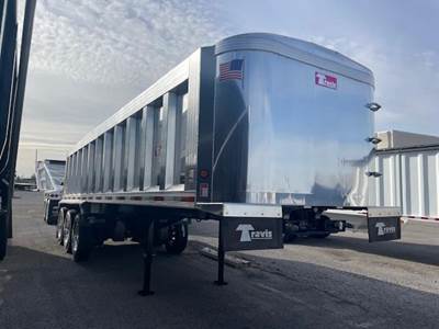 Travis 30 ft End Dump Trailer - Tri Axle