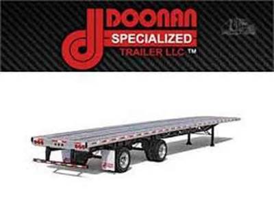 Doonan 53 COMBINATION REAR AXLE SLIDE FLATBED Flatbed Trailer