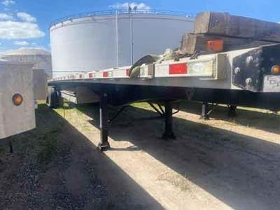 Dorsey 48x102 Combination Flatbed Trailer - Spring, Sliding Axle