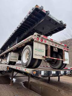 Fontaine 48x102 Tri Axle Combination Flatbed Trailer - Air Ride, Fixed Spread Axle